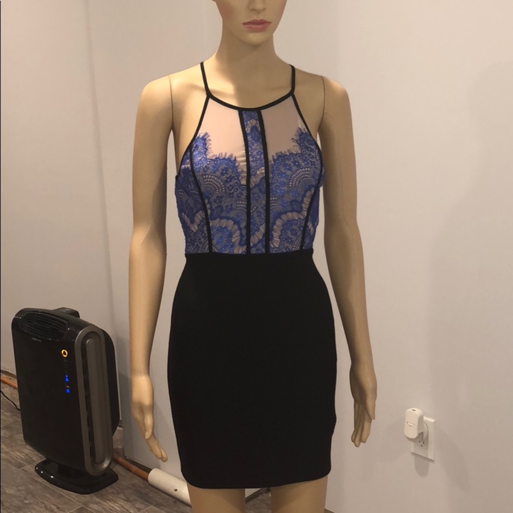 LUSH SEXY LACE AND BODYCON SKIRT SIZE SMALL - Picture 1 of 6